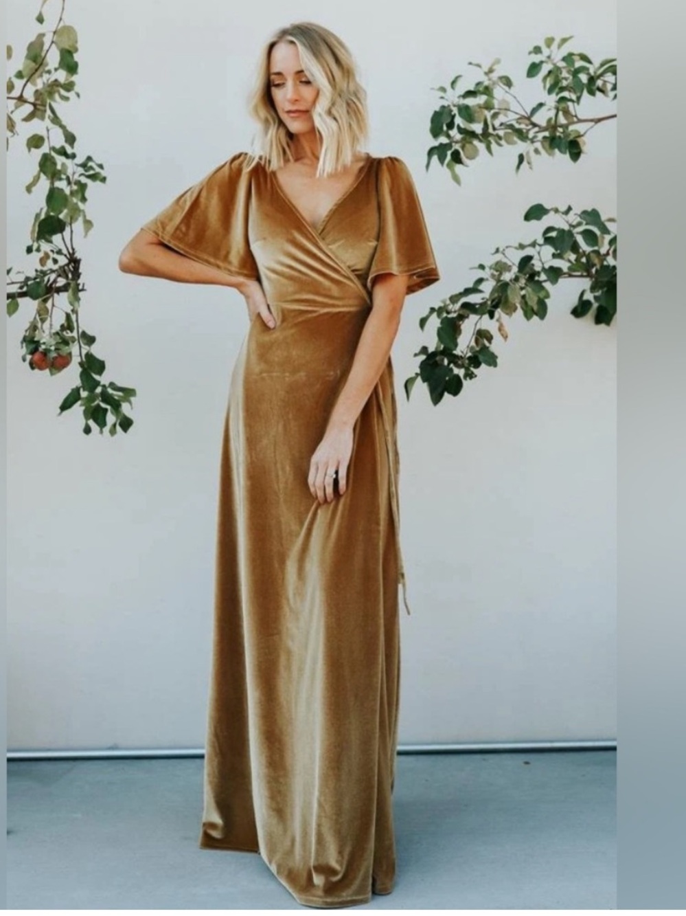 Baltic Børn Wrap Maxi Dress